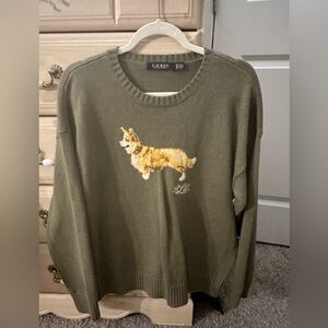 Ralph Lauren Corgi Dog Sweater